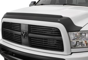 RAM 3500 Hood Deflector - Husky Liners - Aeroskin II - Textured Black - `19-`25